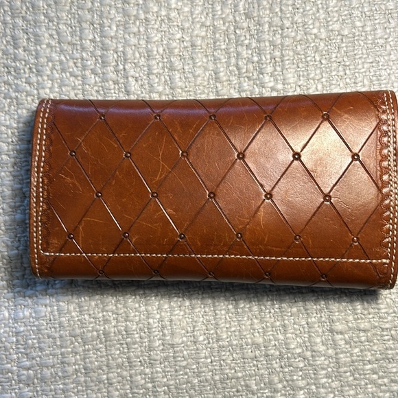 COUNTRY BUG WALLET BROWN LEATHER - Picture 5 of 16